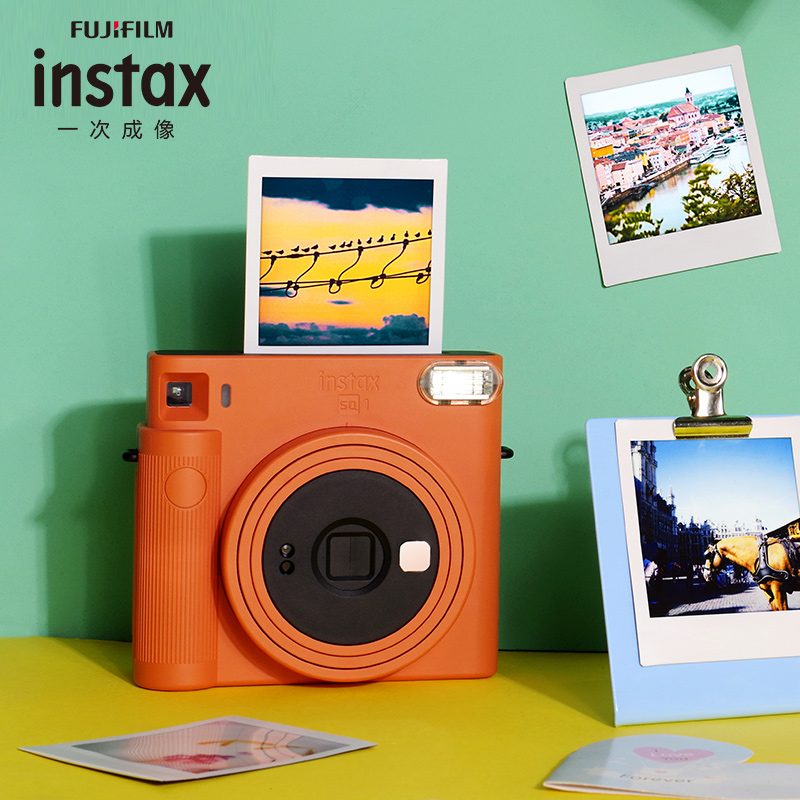 Fujifilm/富士instax  SQ1相机 立拍立得一次成像方形SQ相机10/20 - 图0