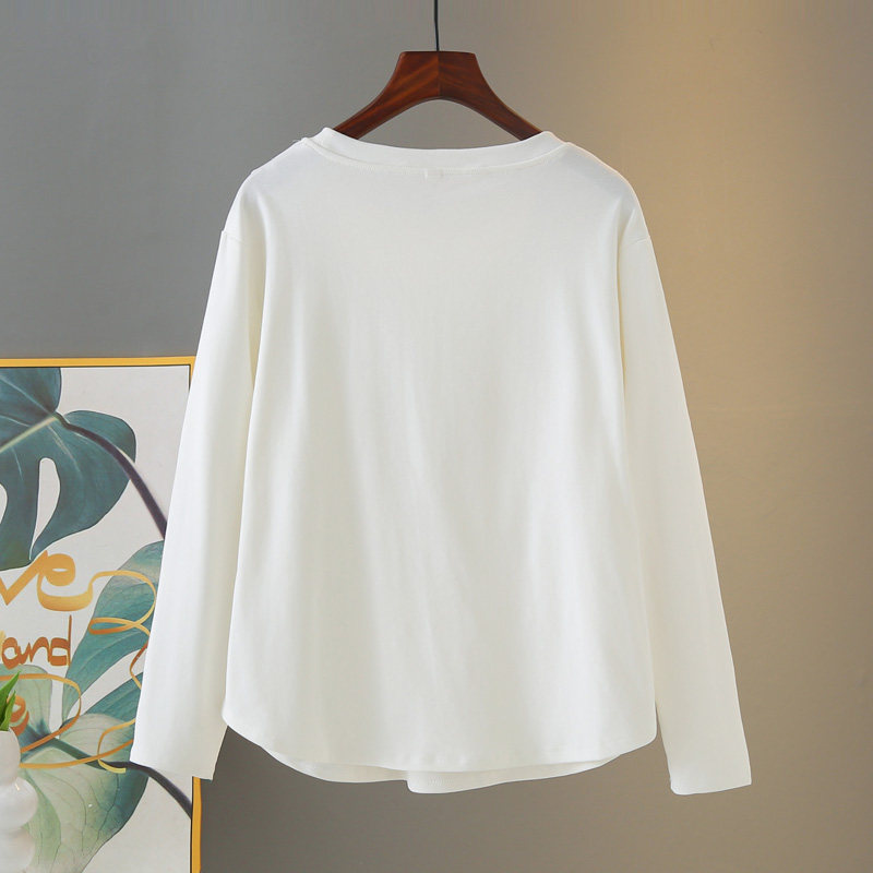 大码长袖t恤上衣女2025秋季高档中年胖妈妈装双侧褶皱显瘦打底衫,淘宝优惠券,粉丝福利购,淘宝优惠卷