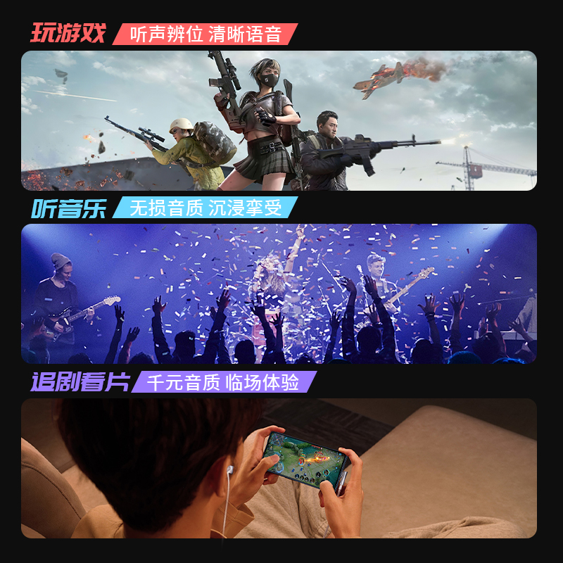 JBLT310C wired earphones Gold Label Bass TypeC