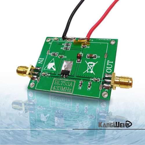 BLT53A 433M射频功放 低压版3.7v 配合si4463、SI4432宽带高增益 - 图0