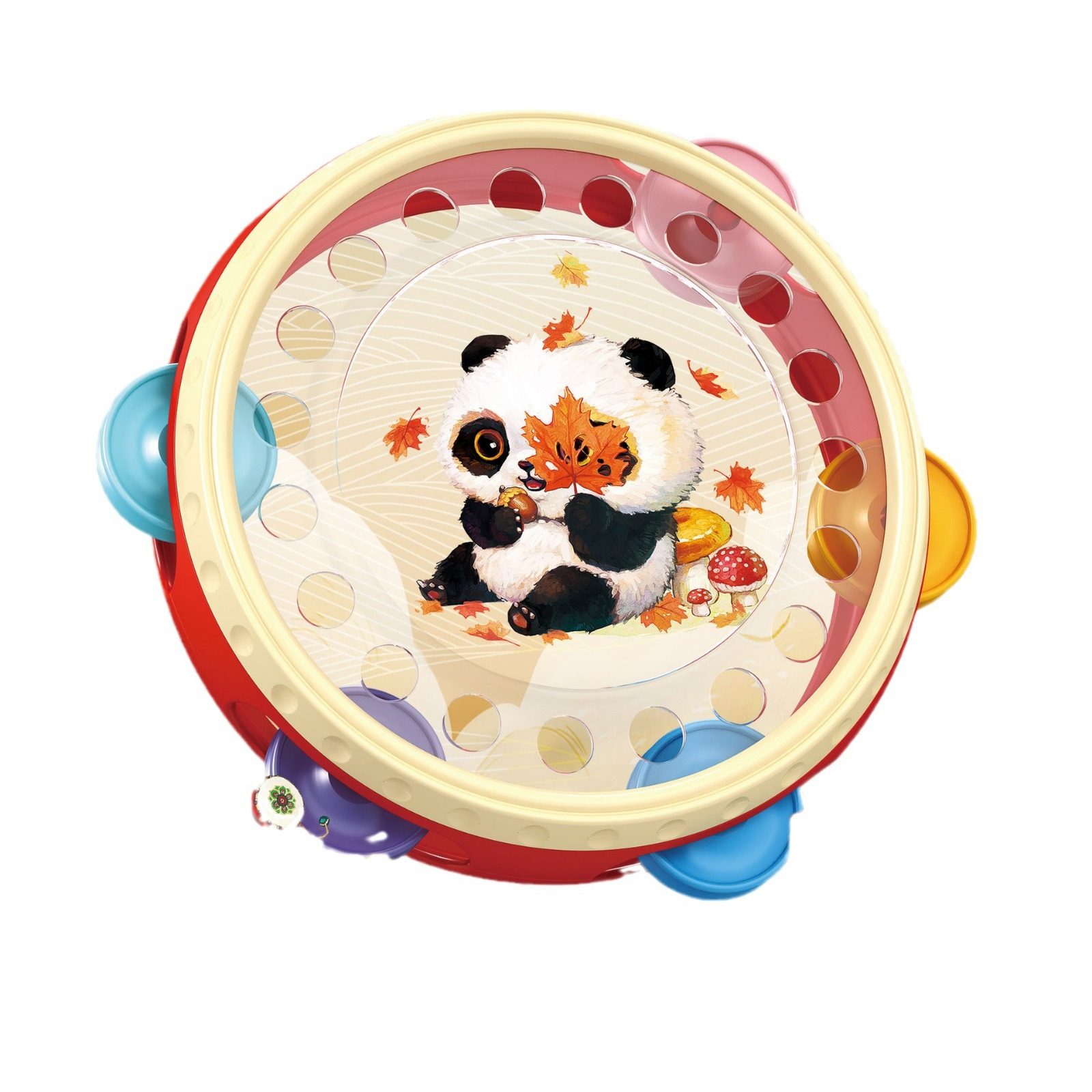 婴儿手拍鼓新生儿摇铃鼓儿童益智早教玩具音乐启蒙乐器0-3岁国潮,淘宝优惠券,粉丝福利购,淘宝优惠卷