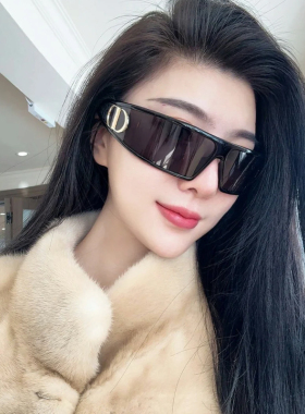 2026未来感发箍墨镜女Y2K赛博朋克风高级街拍骑行网红复古太阳镜