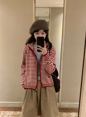 章若楠同款~手工钩针无檐贝雷帽女透气薄款早秋高级感百搭针织帽