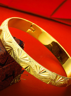 越南沙金铜合金满天星女士手镯