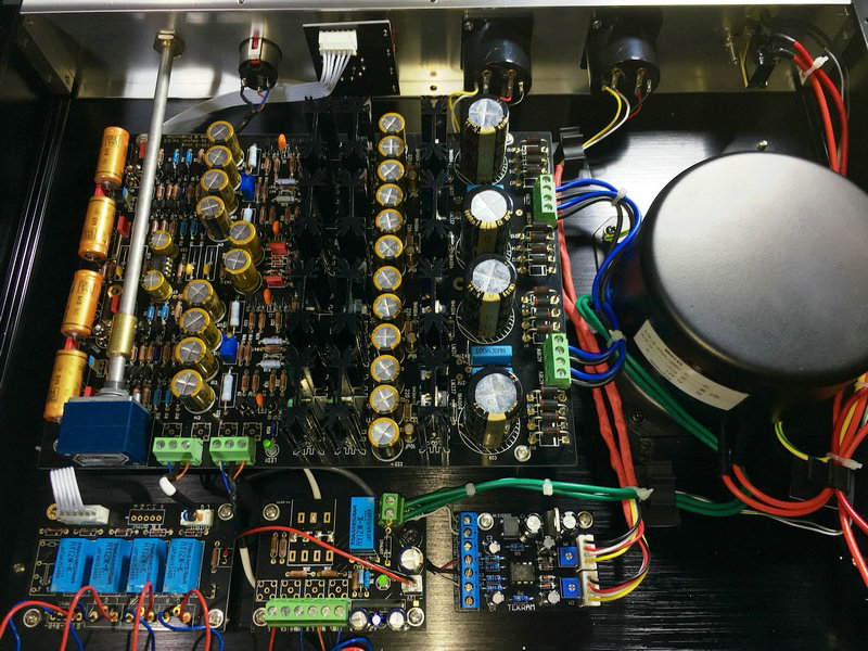 热卖仿KRELL ksa5线路甲类耳放HiFi耳机放大器VU表头兼前级成品机-图1