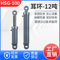 100 100 cylinder diameter 10 ton bidirectional hydraulic ram hydraulic cylinder fixed as hydraulic oil top lifting table oil cylinder one-way oil cylinder