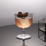 Импортный хрустальный слюнявчик, коктейльный бокал, послеобеденный чай, чайная чашка