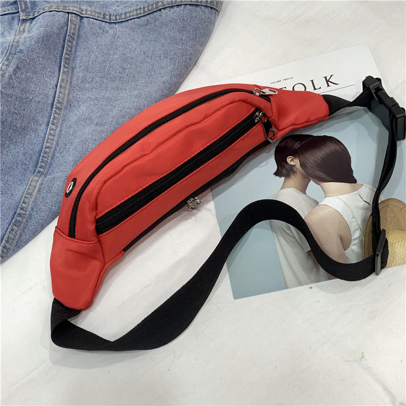 Waterproof outdoor work sports mobile phone new waist bag men's multi-function large capacity crossbody bag women's fashion money