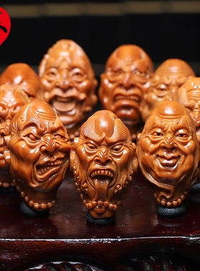 苏家21大籽十八罗汉橄榄核项链