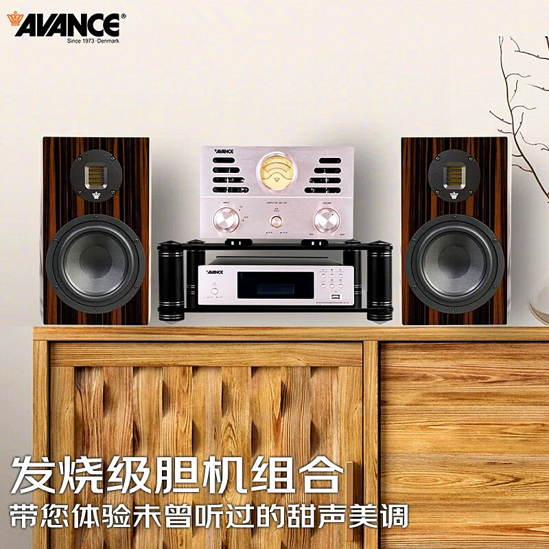 ◆诗韵影音◆丹麦皇冠AVANCE E-100蓝牙音响发烧HIFI胆机功放音箱 - 图1