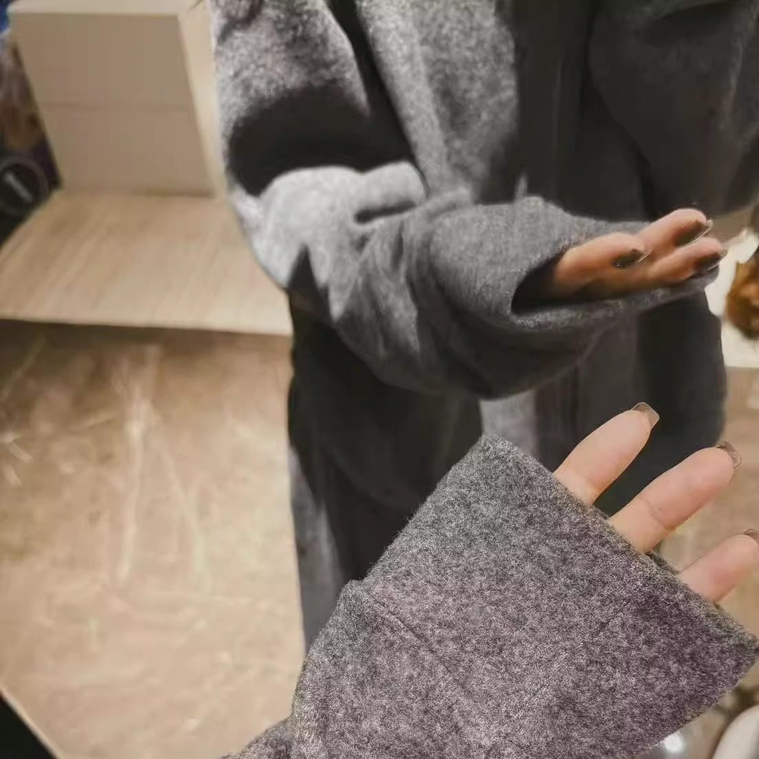 加绒JVVSISTER大头花同款拉链连帽开衫卫衣外套+休闲长裤两件套冬,淘宝优惠券,粉丝福利购,淘宝优惠卷