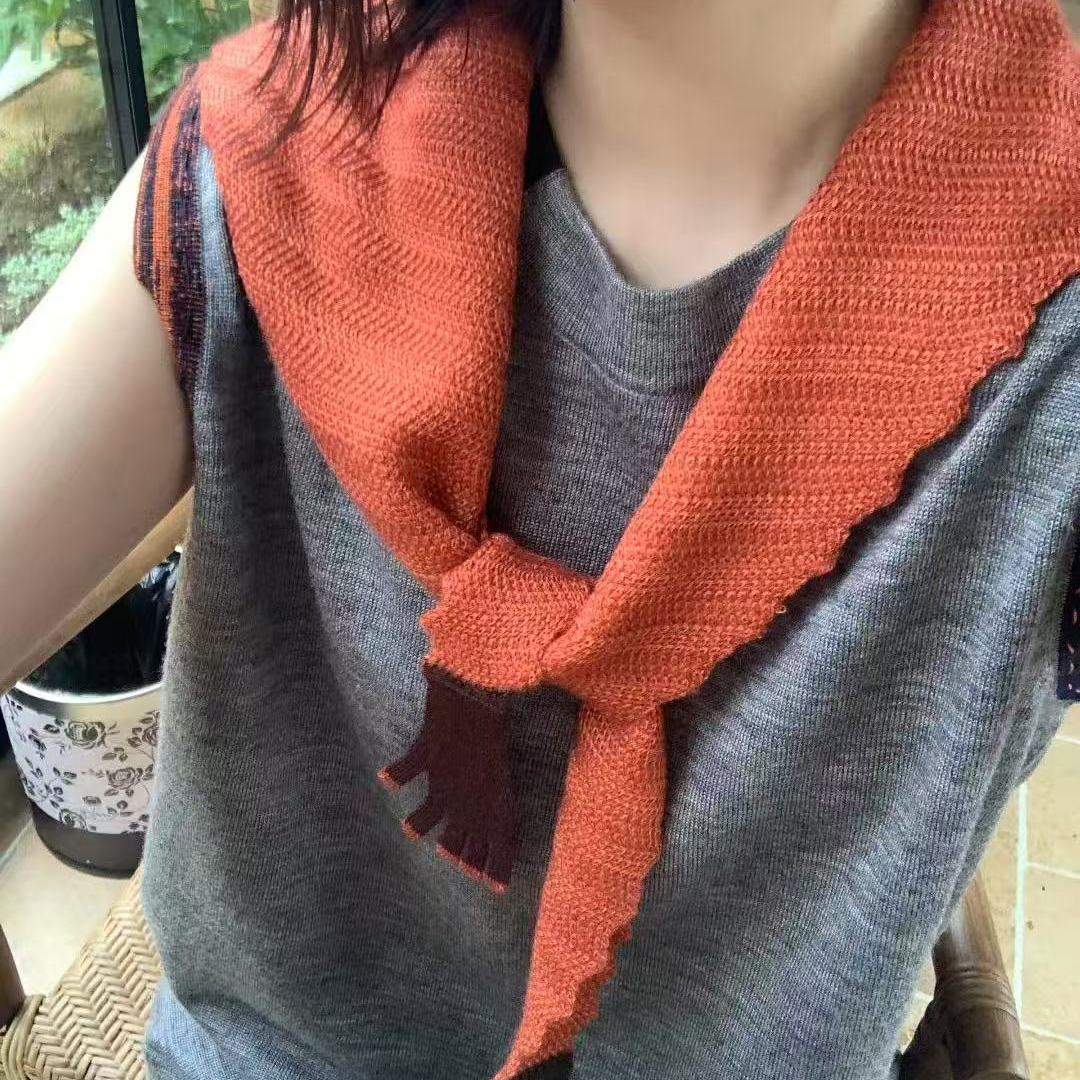 At Studios专机定制款羊绒羊毛手掌围巾童趣百搭披肩围脖三角巾 - 图2