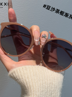 黑色防晒墨镜女款高级感2026新款