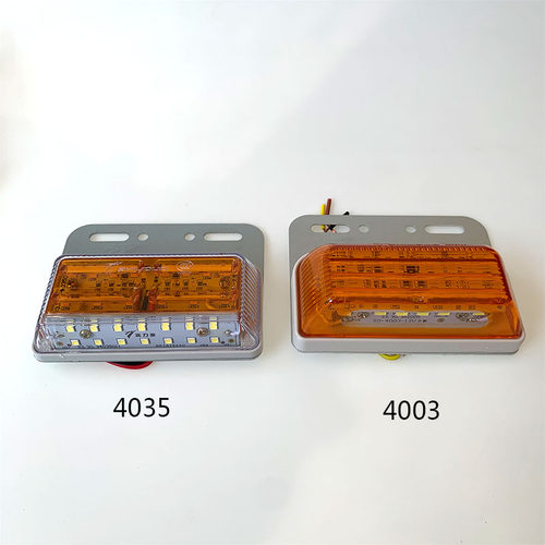 实力多led货车边灯24v超亮照地防水挂车侧灯边灯轮胎灯SD-4003 - 图1