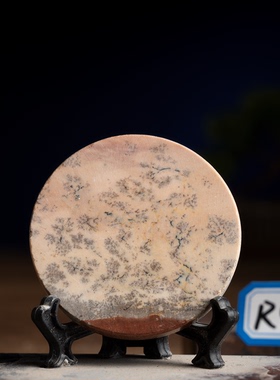 国画石杯垫中式抛光打蜡