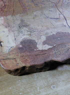 草花石中式客厅茶桌茶盘