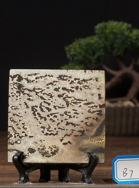 草花石装饰中式客厅书桌茶桌杯垫