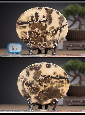 国画石石材家居摆件中式客厅精抛