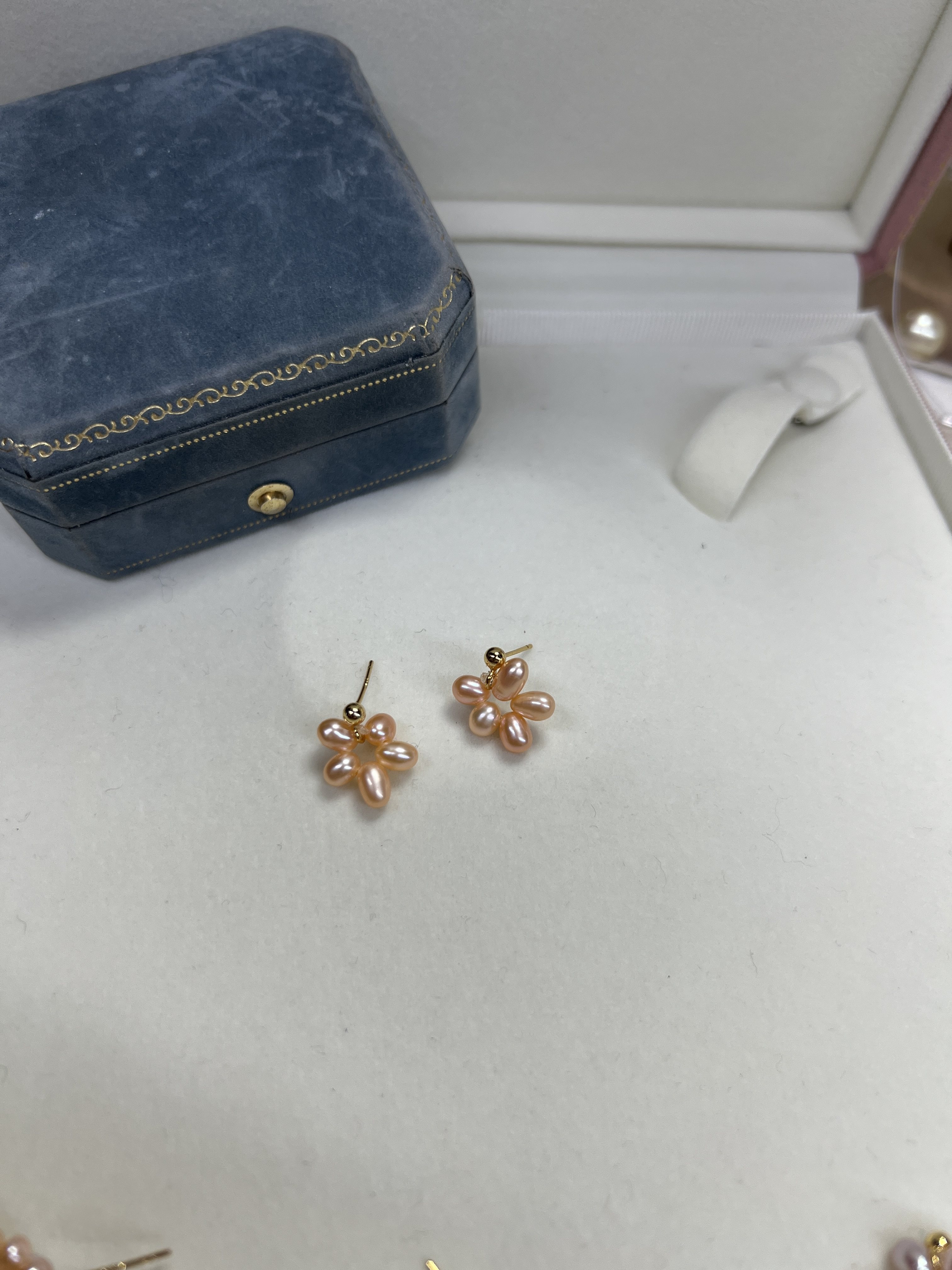 天然珍珠耳钉925针仙紫稀有粉色耳钉精品耳环小众设计款耳环精美,淘宝优惠券,粉丝福利购,淘宝优惠卷