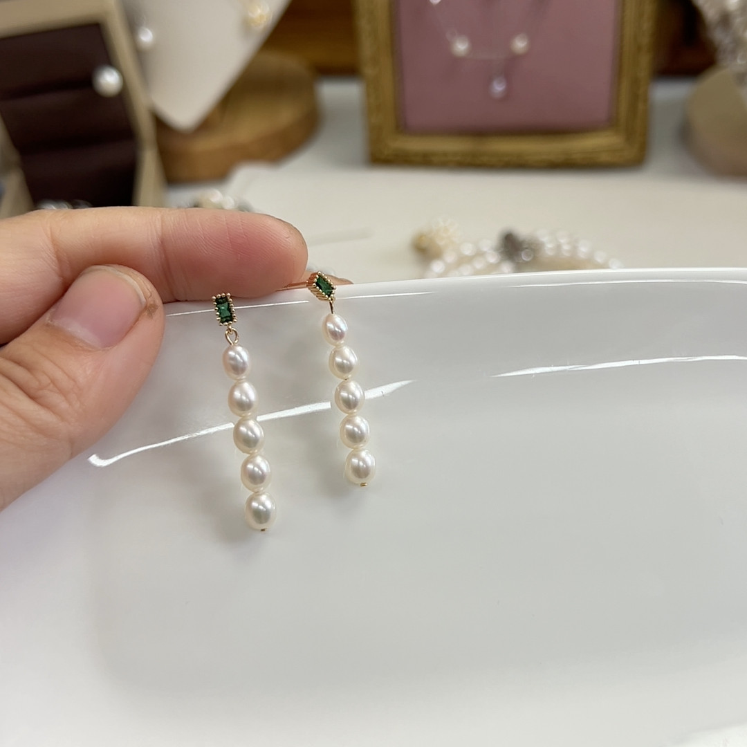 极光无核无暇珍珠耳环耳环女小众设计感高级轻奢耳钉耳饰2026新款,淘宝优惠券,粉丝福利购,淘宝优惠卷