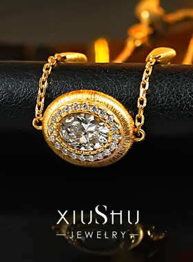 复古金属拉丝925银中古风手链