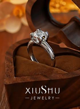 经典牛头款925银轻奢戒指