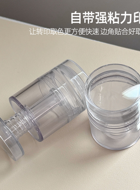 2025新款多功能硅胶印花美甲工具