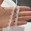 Exquisite water-soluble cotton embroidery lace DIY skirt Lolita dress retro curtain design home fabric accessories