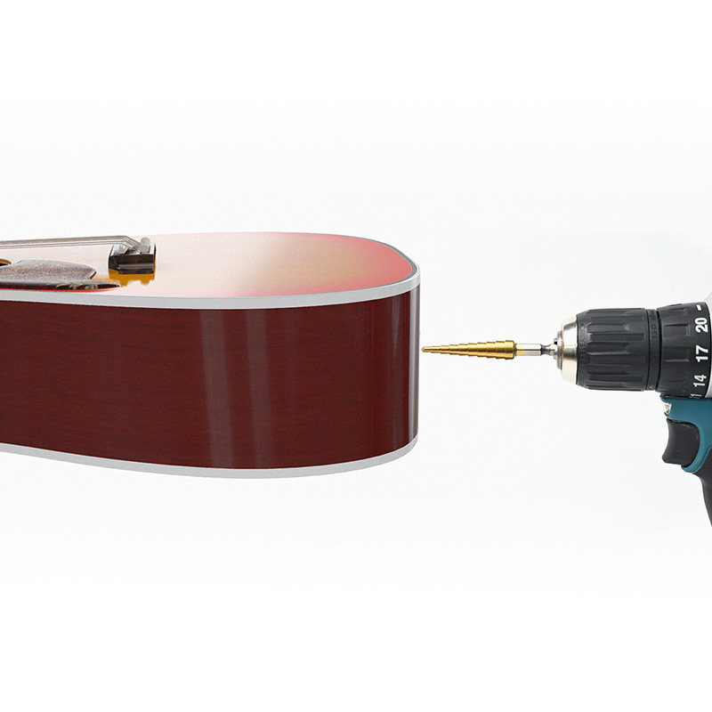 吉他尾钉拾音器开孔钻头3-12mm拾音器安装工具改电箱吉他维修工具,淘宝优惠券,粉丝福利购,淘宝优惠卷
