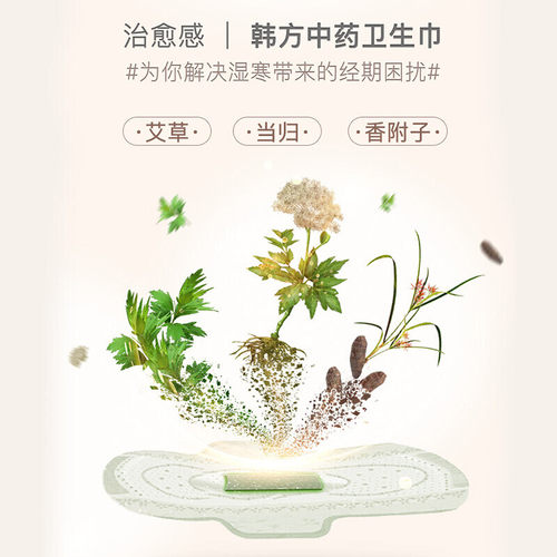 LG贵艾朗卫生巾日用25cm韩国进口正品25cm中样60包装女性经期 - 图2
