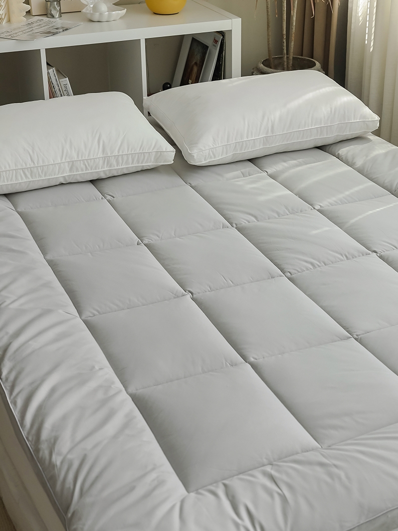 小井家柔软全棉酒店床垫家用席梦思保护垫加厚可折叠垫褥子单双人 - 图2