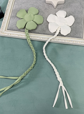 立体布艺花朵胸针早春新款饰品