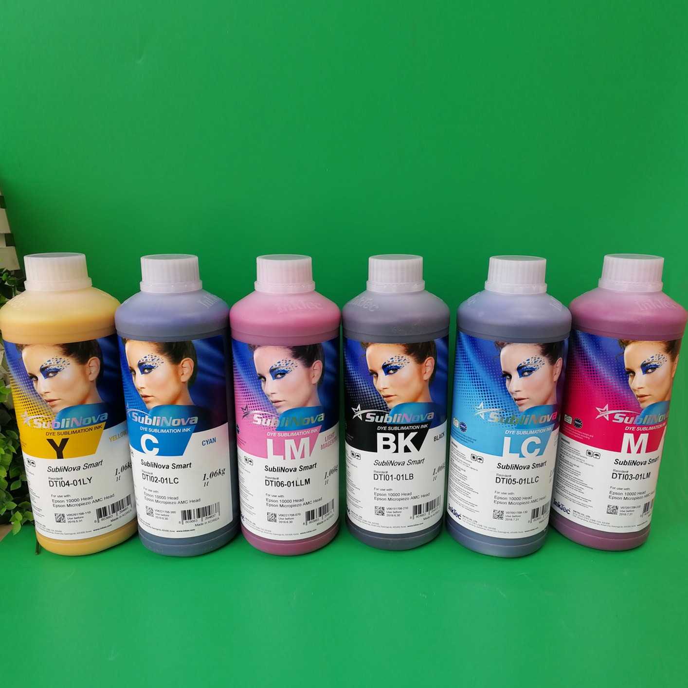 Inktec Inktec韩国进口原装热转印升华墨水印可得数码印花大幅面打印机墨_虎窝淘