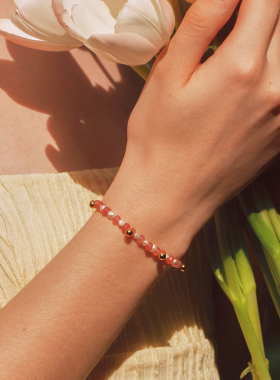 A Ray of Sunlight 25自由岛屿系列芝芝莓莓项链手链法式百搭纤细