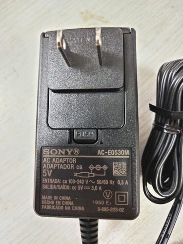 原装Sony索尼SRS-XB30蓝牙音箱音响5v3a充电线AC-E0530M T电源线-图2