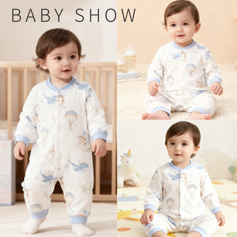 初生婴儿连体衣礼盒马年新款纯棉哈衣男女宝宝打底衣服见面礼物,淘宝优惠券,粉丝福利购,淘宝优惠卷