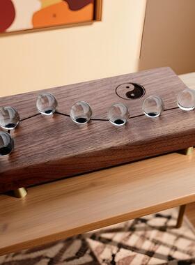 白水晶球招财北斗七星阵