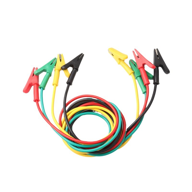 铜鳄鱼夹连接线1米2米 电源夹高压测试夹导线 双头鳄鱼夹测试线,淘宝优惠券,粉丝福利购,淘宝优惠卷