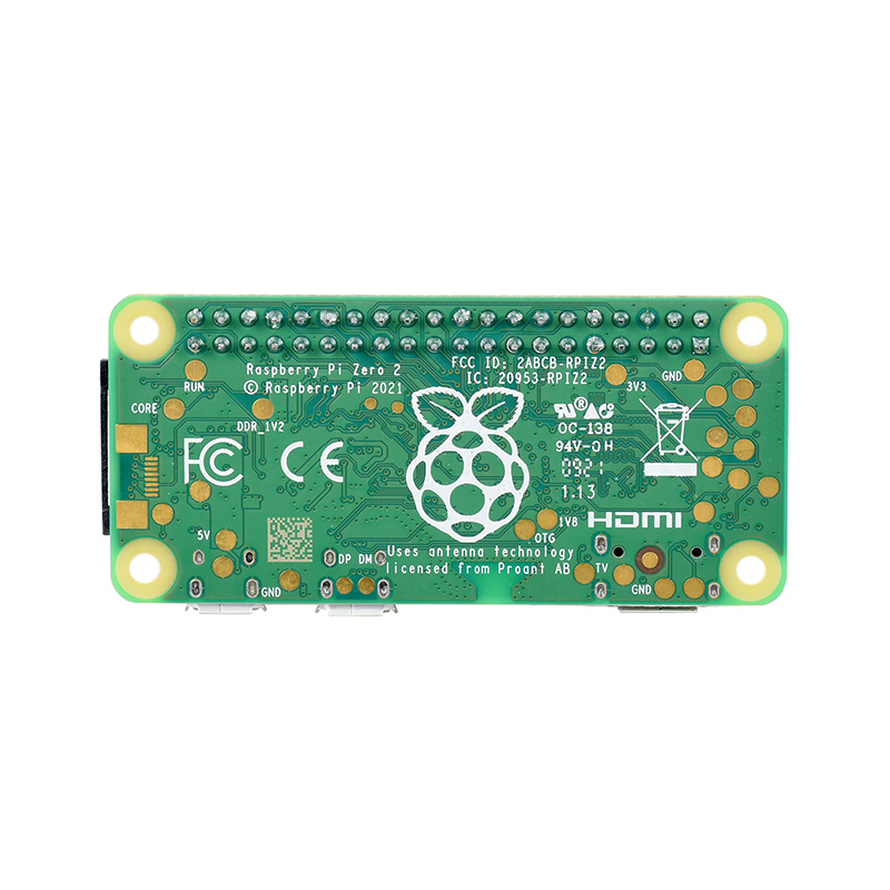 微雪 树莓派Zero原装升级版 Raspberry Pi Zero 2 W 可选开发套件