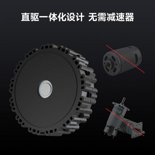 微雪 DDSM210大扭矩直驱伺服电机UART通信 电机驱动器一体化设计 - 图0