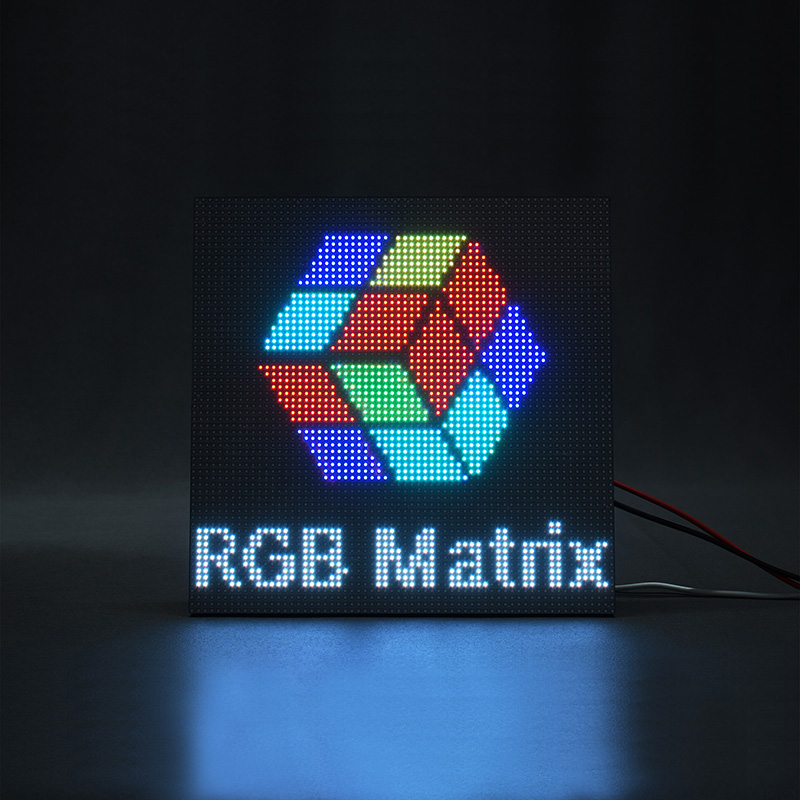 微雪 点阵显示屏 RGB全彩LED 亮度可调 HUB75接口 DIY屏幕可级联,淘宝优惠券,粉丝福利购,淘宝优惠卷