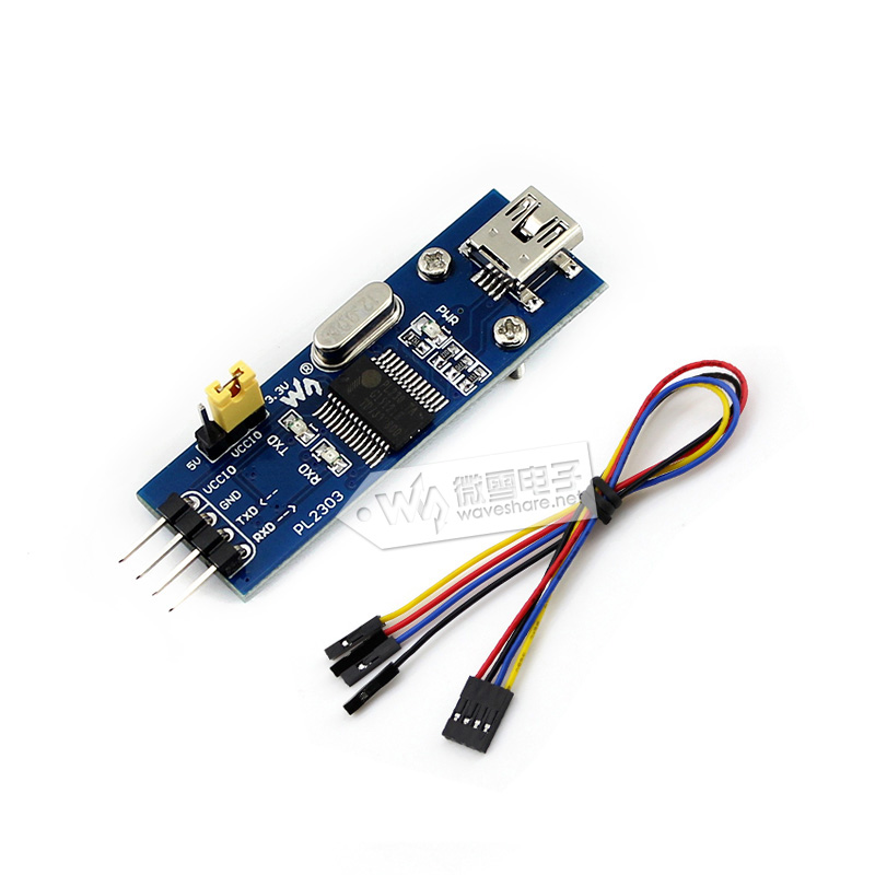 微雪 PL2303TA支持WIN10 USB UART Board USB转TTL串口模块接口-图1