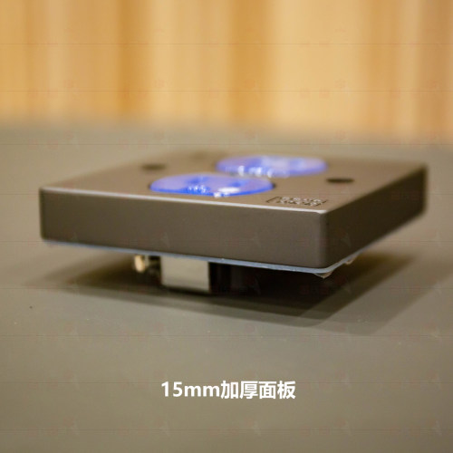 美标SW-2PT SINE-196度冷冻音响紫铜镀白金电源面板86式电源墙插 - 图1