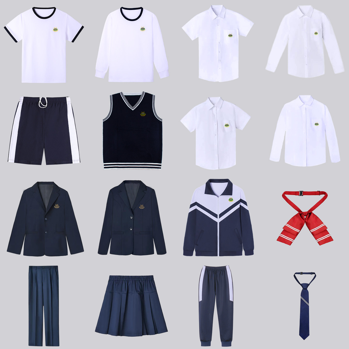 东华高中全系列各种套装校服长短袖T恤衬衫西装西裤西裙长裤外套,淘宝优惠券,粉丝福利购,淘宝优惠卷