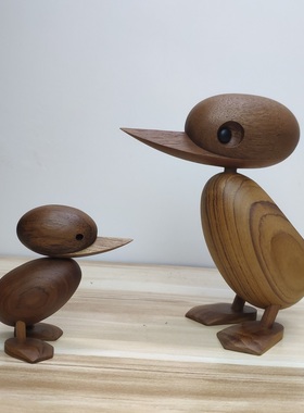 实木丹麦办公桌工艺品书房摆件