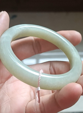 商场撤柜天然和田玉手镯玉镯子带国家官方鉴定证书保真品礼物q105