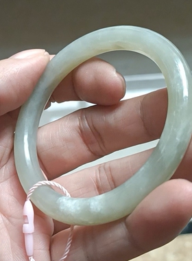 商场撤柜-天然和田玉手镯玉镯 无纹裂 带国家官方证书保真品n2