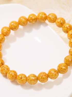 天然原矿雄黄砂手链 提升气场远离负能量 男女本命年避蛇蚊虫手串