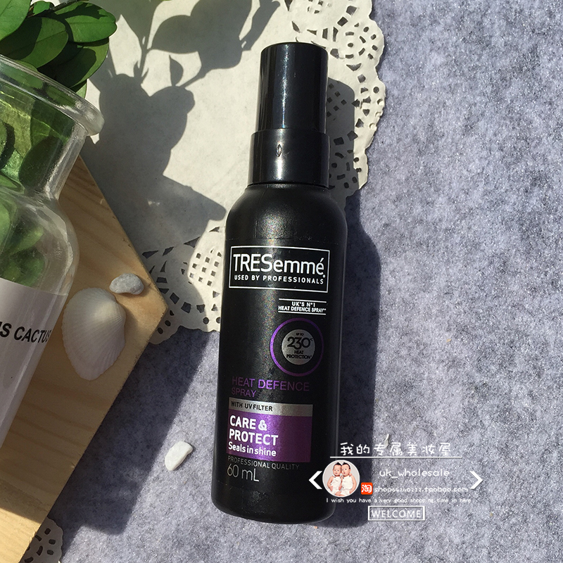 包郵 Arora小蠻推薦 英國Tresemme 防燙噴霧撫平毛躁60ml旅行裝