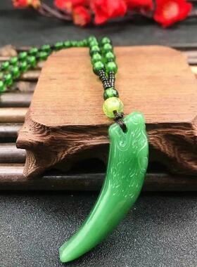 挂件热销热卖狼牙吊坠玉佩和田玉